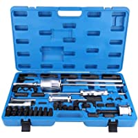 Los mejores  - Kit de extractor de inyector diesel- 40 piezas Inyector de diesel común Extractor de inyector Extractor de inyector…